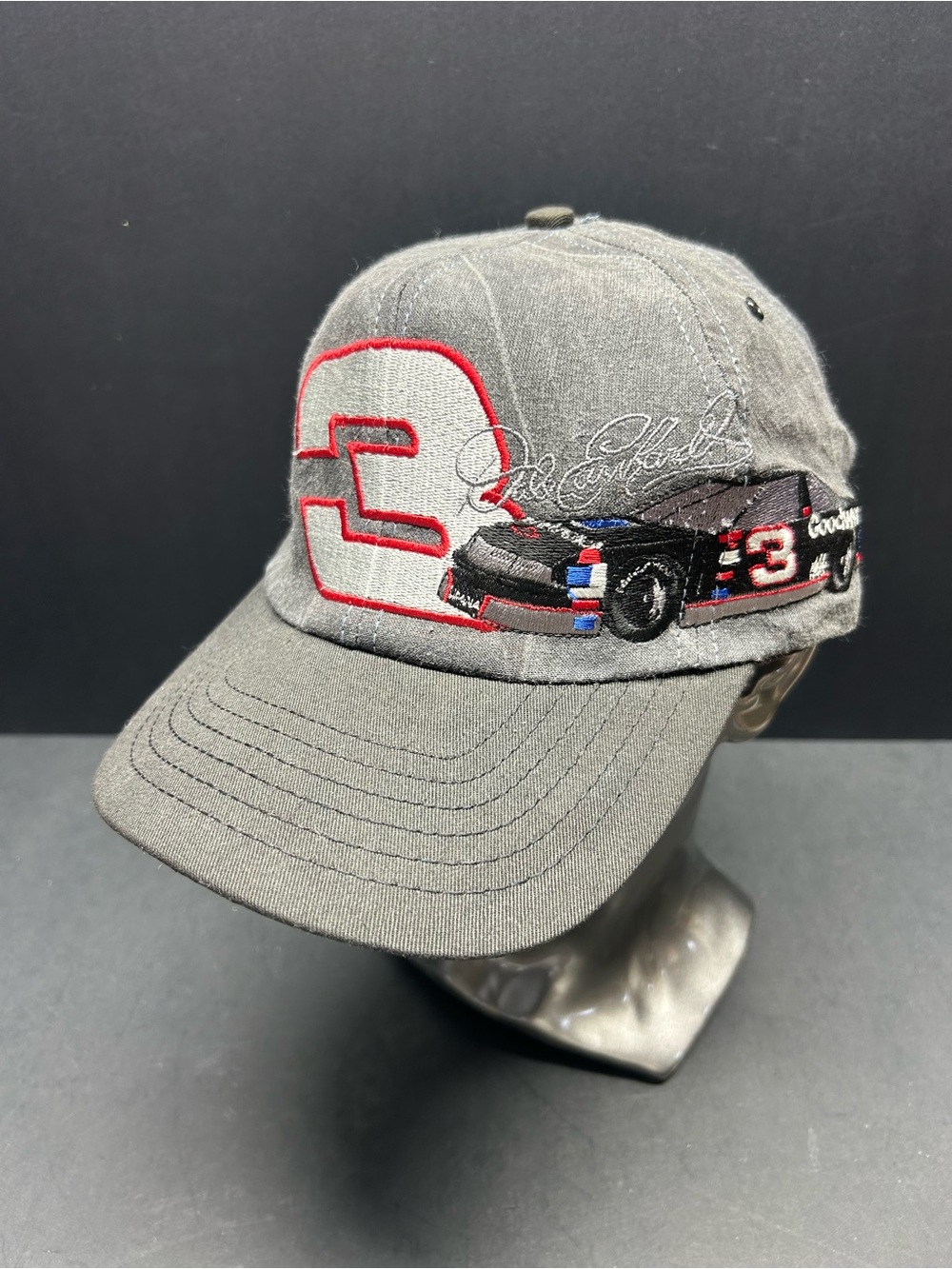 Vintage Dale Earnhardt NASCAR Goodwrench Service Plus Hat Snapback Made In USA